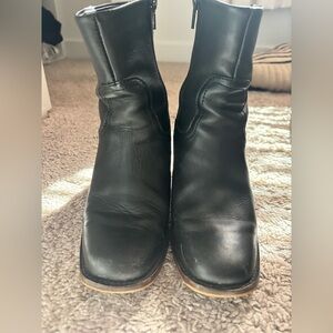 Patina Leather Boots